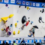 Copa do mundo de escalada esportiva em Bern