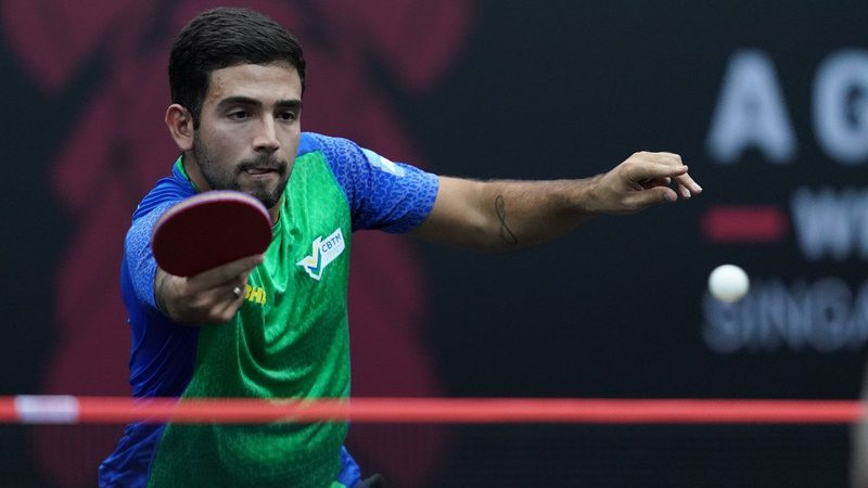 Guilherme Teodoro chegou à final do individual masculino.