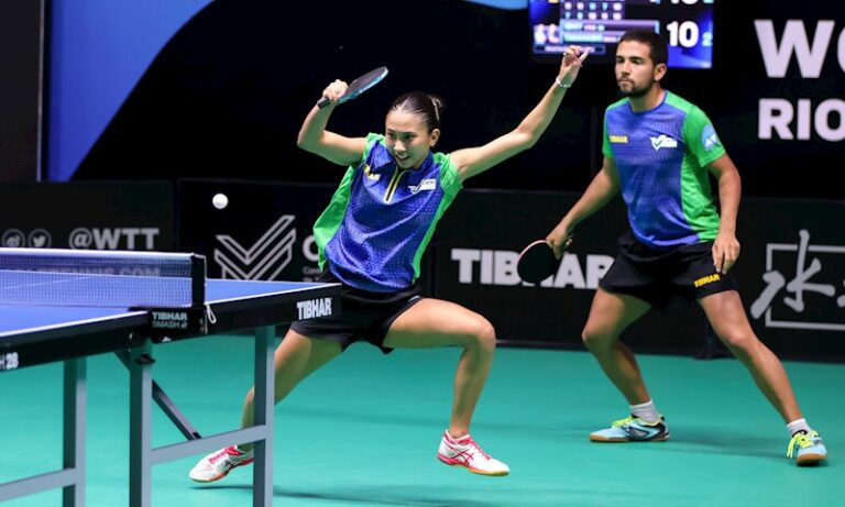 Dupla mista brasileira chega a semifinal