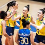 Avassalador, Brasil arrasa o Japão e confirma o 2° lugar pela VNL