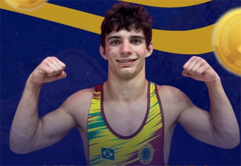 Caio Aron em imagem de arquivo da CBW