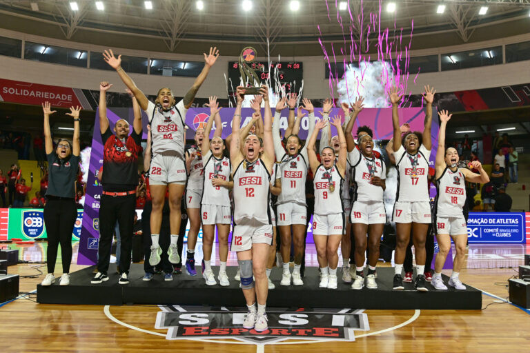 1, 2, 3, Araraquara! Sesi vence o Sampaio Basquete e conquista o tri da LBF