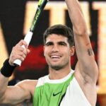 Carlos Alcaraz no Australian Open 2026