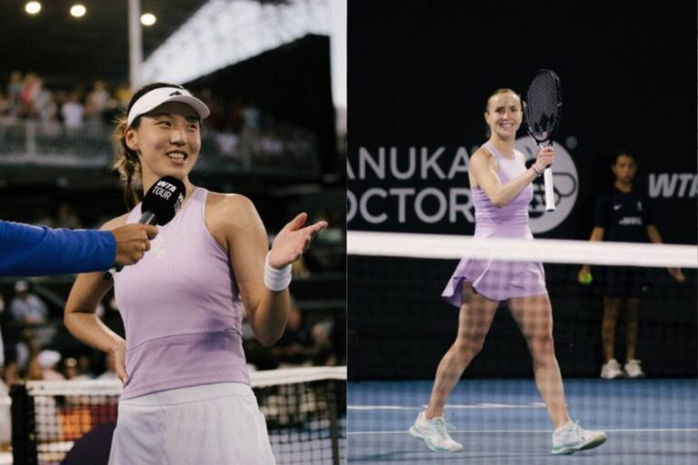 Elina Svitolina e Xinyu Wang