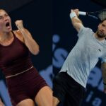 Marta Kostyuk e Grigor Dimitrov cara a cara