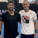 Rafael Matos e Orlando Luz juntos