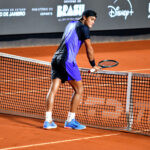 Guto Miguel na Quadra Guga Kuerten do Rio Open