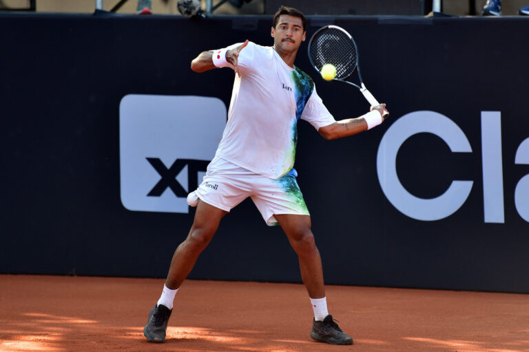 Igor Marcondes em ação no Rio Open 2026