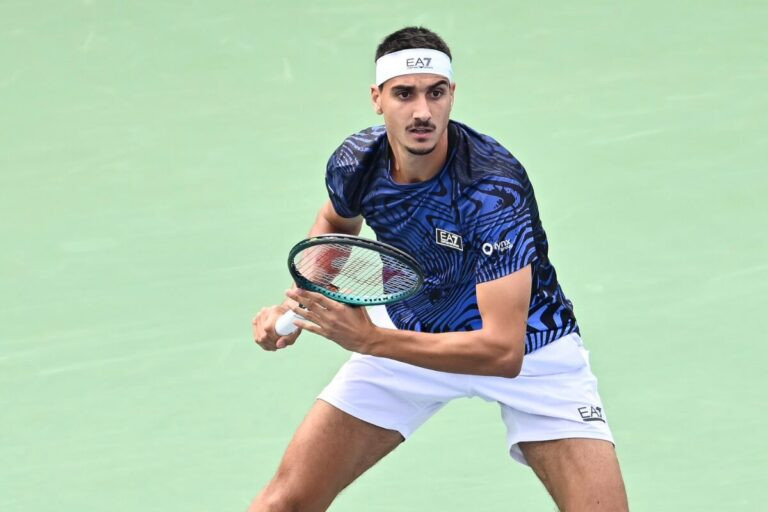 Lorenzo Sonego em ação