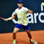 Sebastian Baez na Quadra 1 do Rio Open