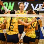Brasil oscila contra Países Baixos, mas estreia com vitória na Liga das Nações de vôlei feminino
