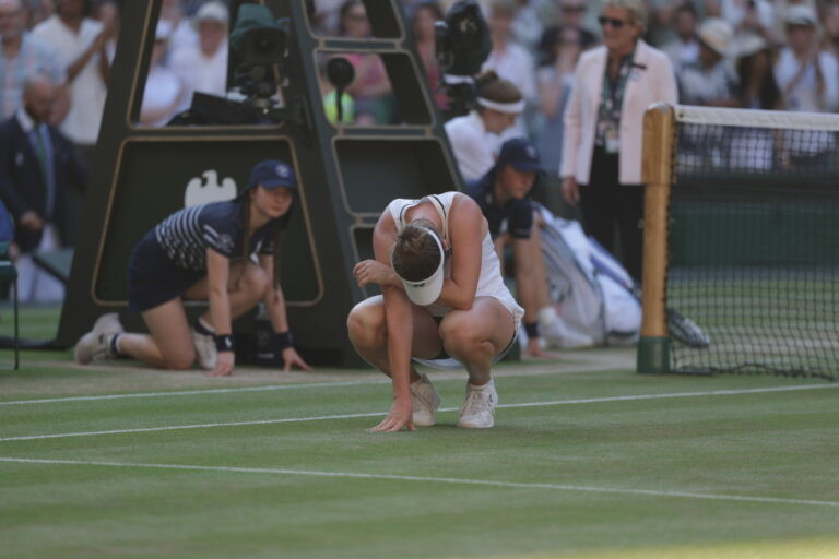 Noskova em Wimbledon