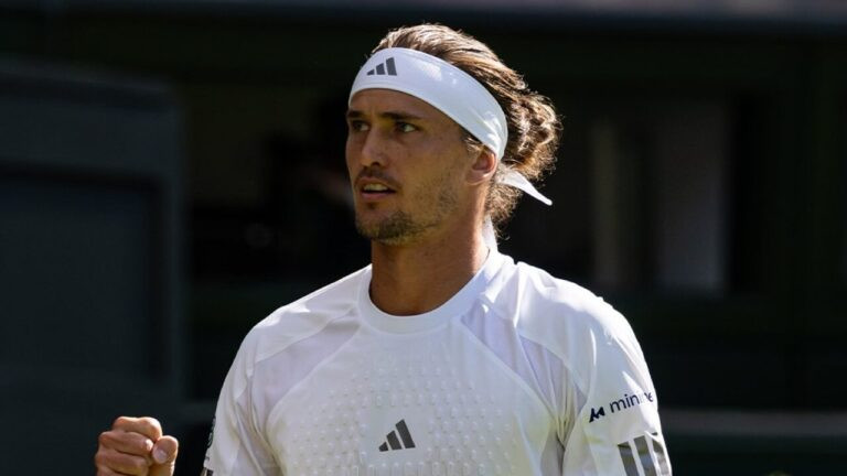 Alexander Zverev em Wimbledon