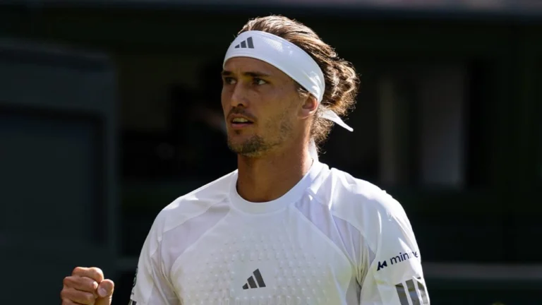 Alexander Zverev em Wimbledon