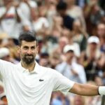 Novak Djokovic em Wimbledon