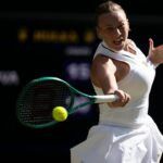 Partida entre Madison Keys e Amanda Anisimova em Wimbledon