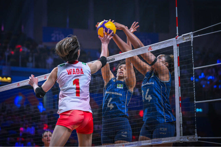 Brasil vira sobre o Japão e avança pela sétima vez à semifinal da VNL feminina