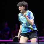 Chen Yi em vitória na World Table Tennis