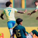 Seleção Brasileira Masculina sub-20 em amistoso contra a Bolívia