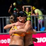 Carol Solberg e Rebecca seguem invictas e garantem vaga na semifinal do Elite 16 do Rio; duas duplas brasileiras caem nas oitavas