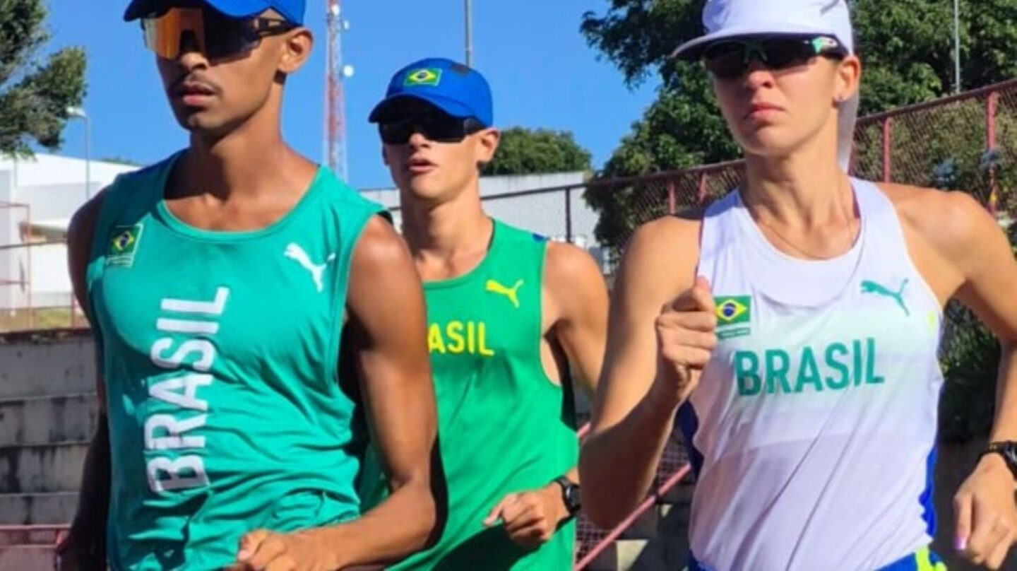 Marchadores já treinam em Brasília - Foto: Divulgação/CBAt
