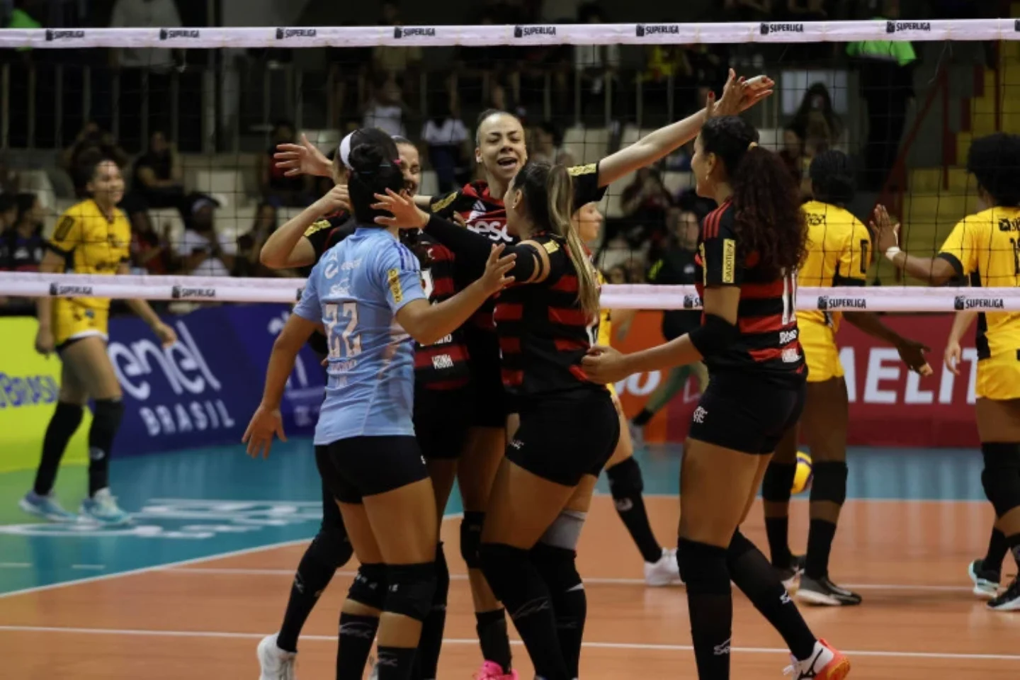 Sesc Flamengo segue 100% na Superliga Feminina — Foto: Mariana Sá/Flamengo