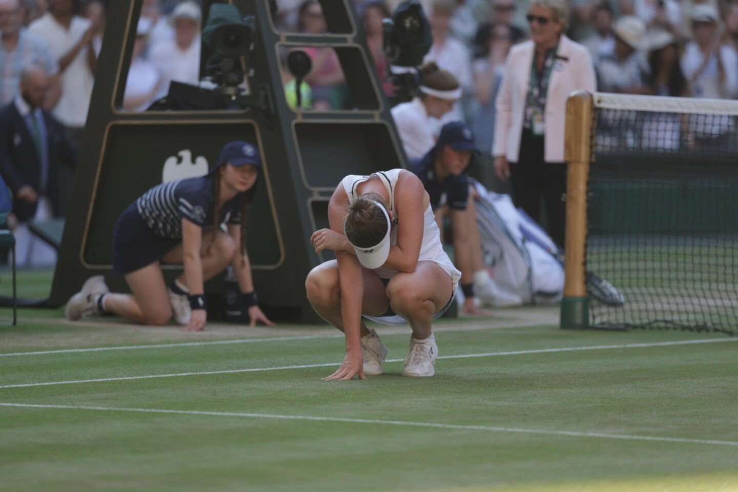 Noskova em Wimbledon Noskova em Wimbledon
