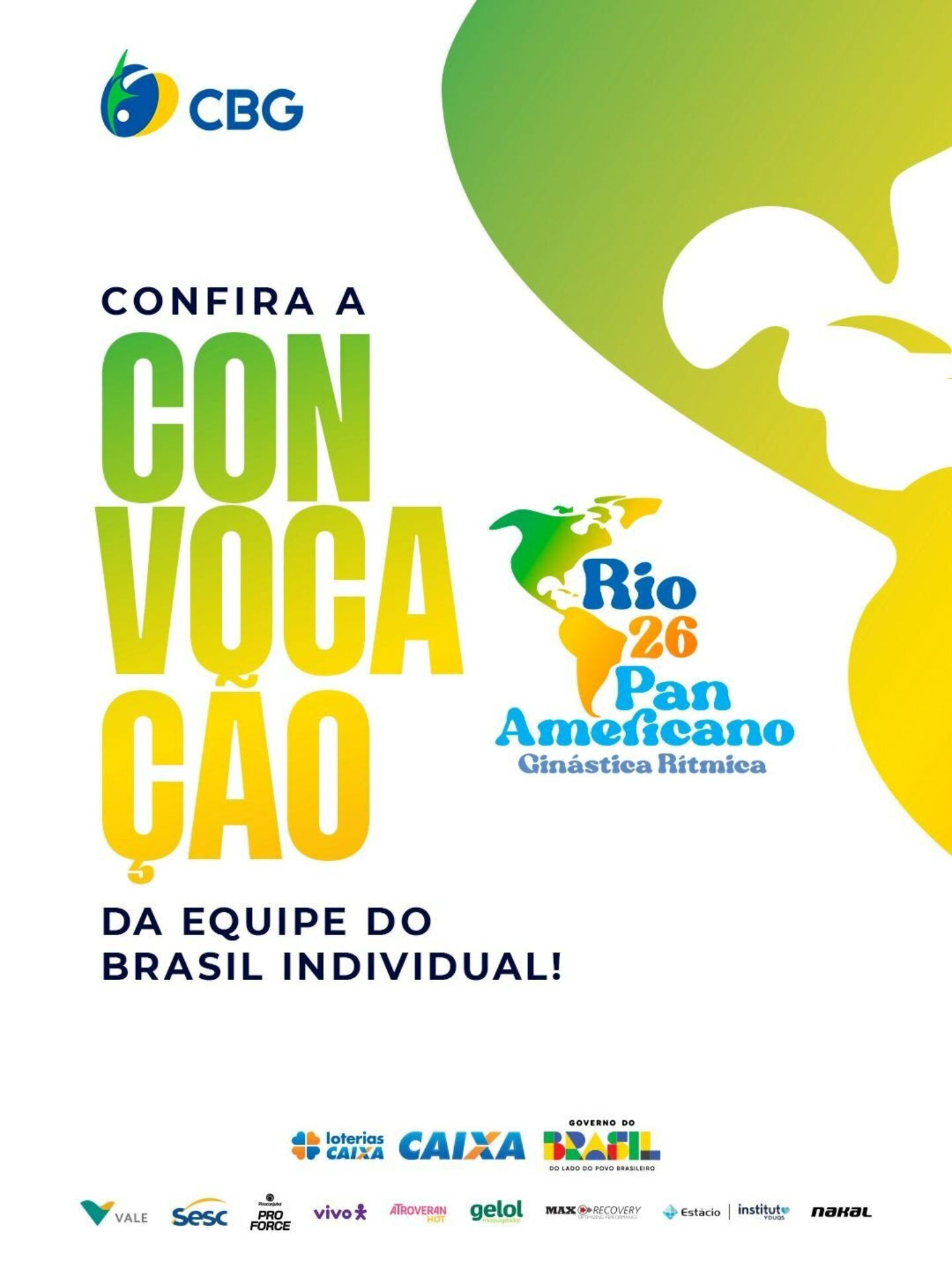 Convocação CBG Divulgação CBG