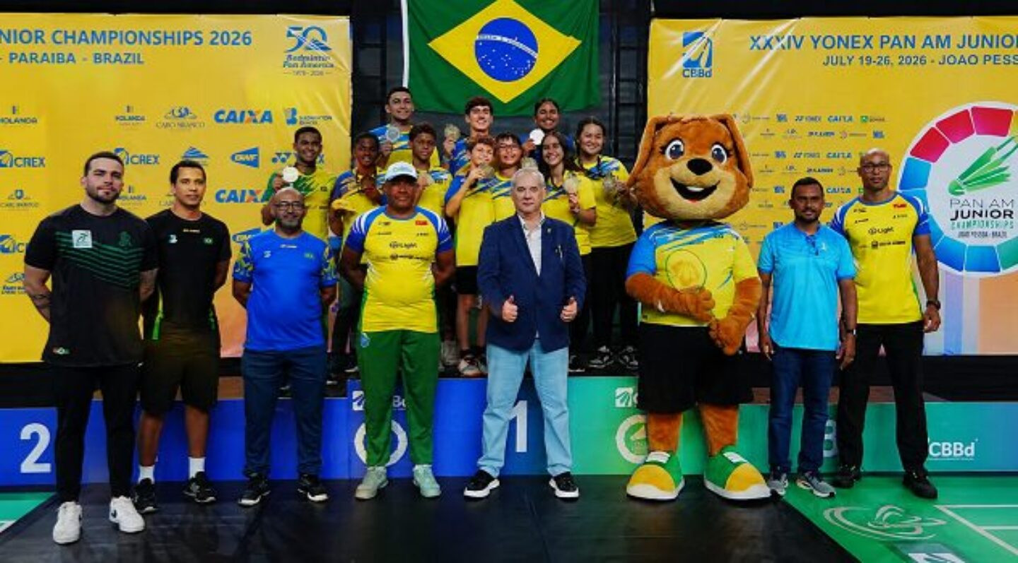 Badminton Junior Foto: Divulgação CBBd