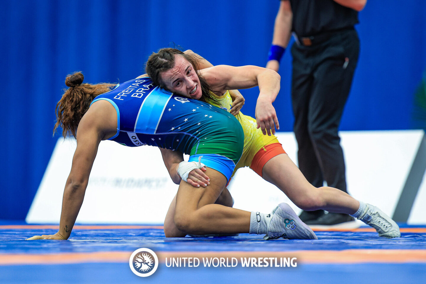 Thalia Freitas Wrestling Thalia Oliveira De Freitas (BRA) - Foto: Reprodução UWW