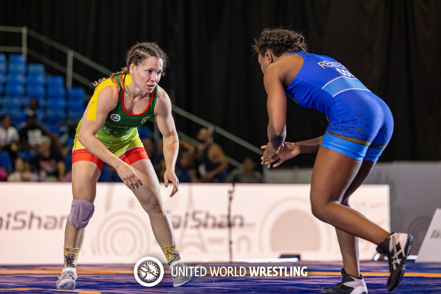 Laís Nunes em ação. - Foto: UWW arquivo