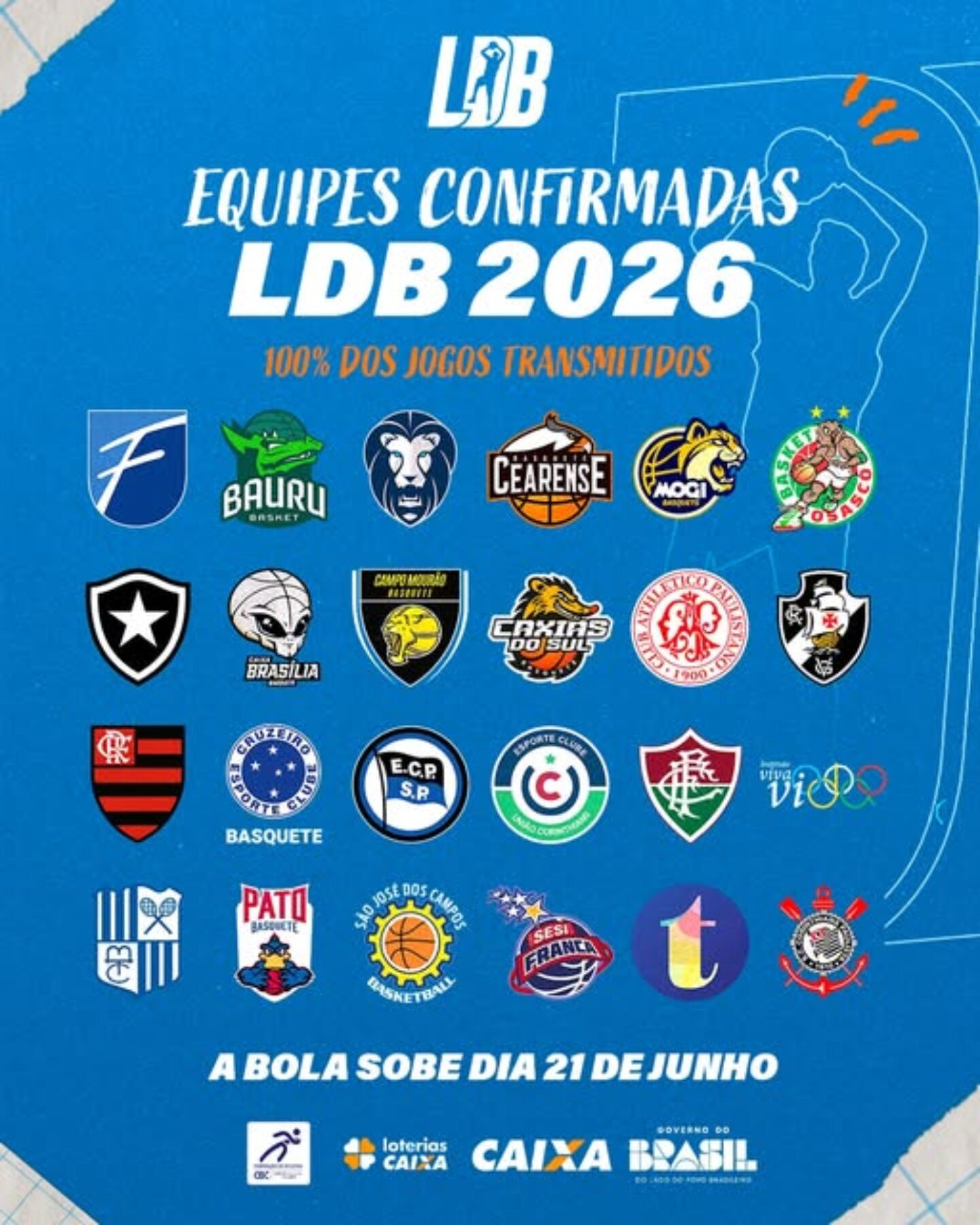 LDB Divulgação: Liga Nacional de Basquete