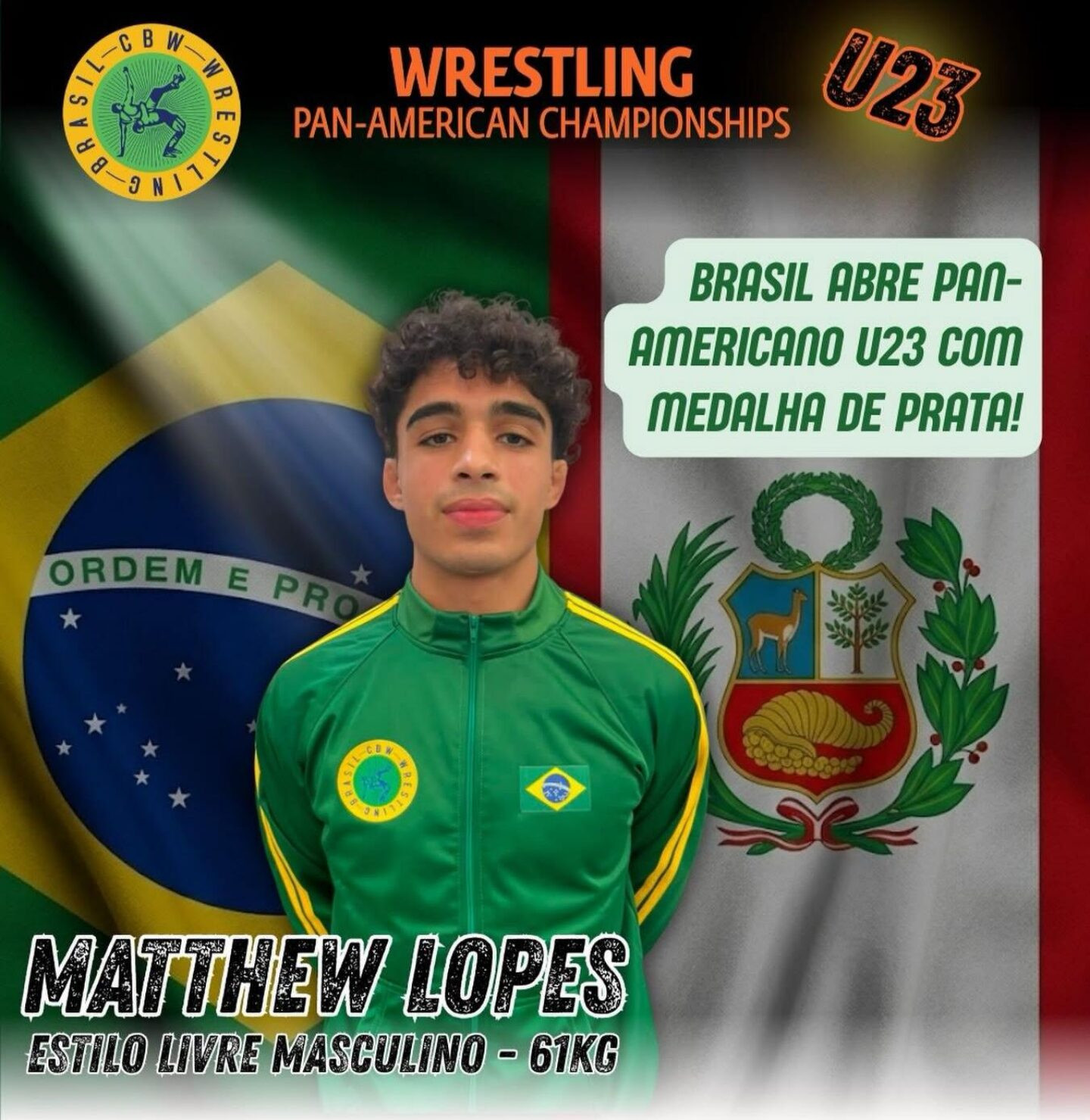 Wrestling Sub-23 Foto: Divulgação CBW