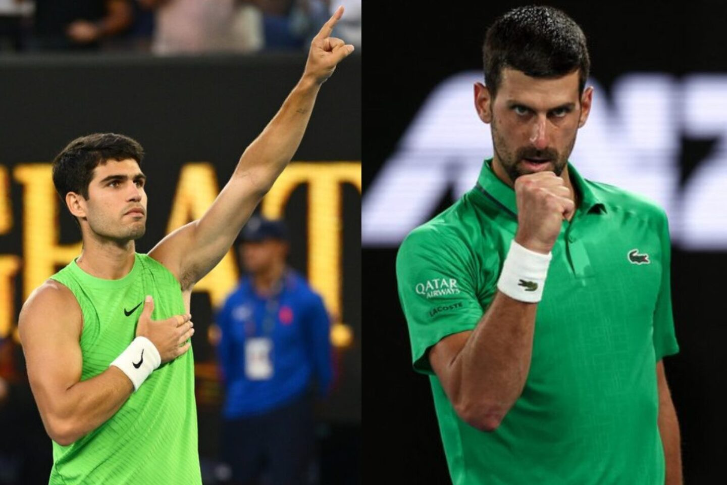 Alcaraz e Djokovic vencem maratonas e decidem o Australian Open 2026