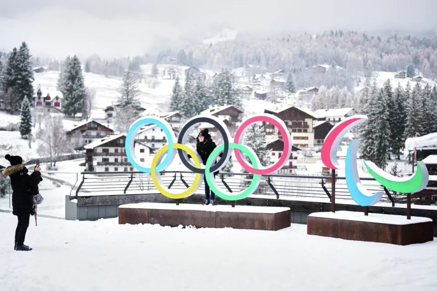 Anéis Olímpicos_Agitos Foto: AP/Andrew Medichini