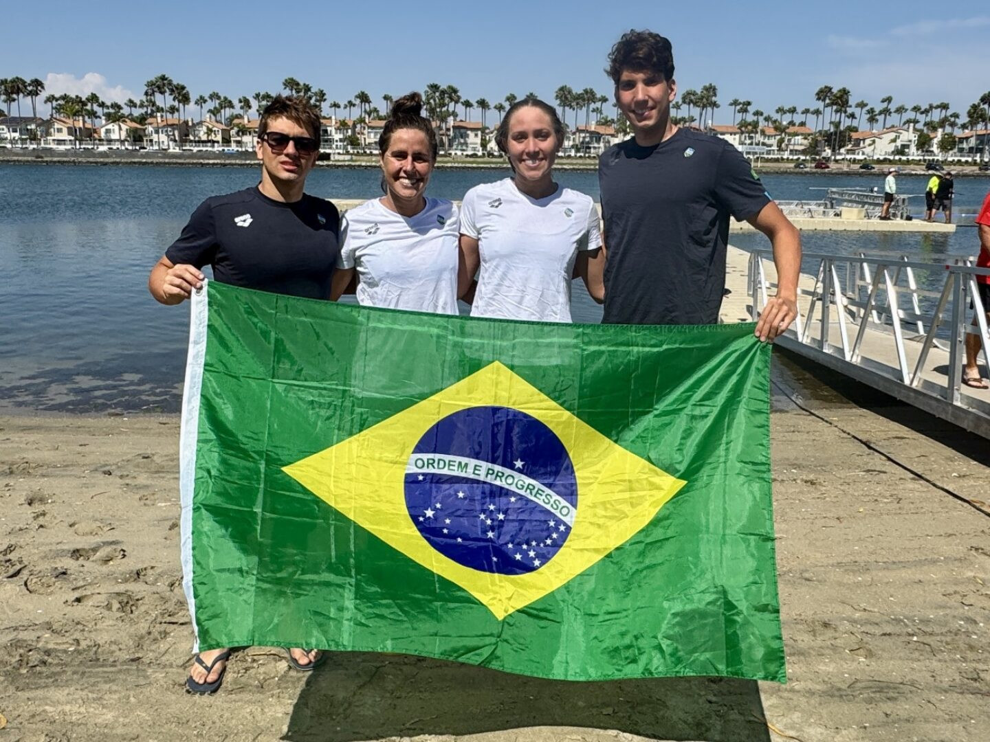 Victor Moreno termina em 7º lugar na prova de águas abertas do Pan-Pacifico