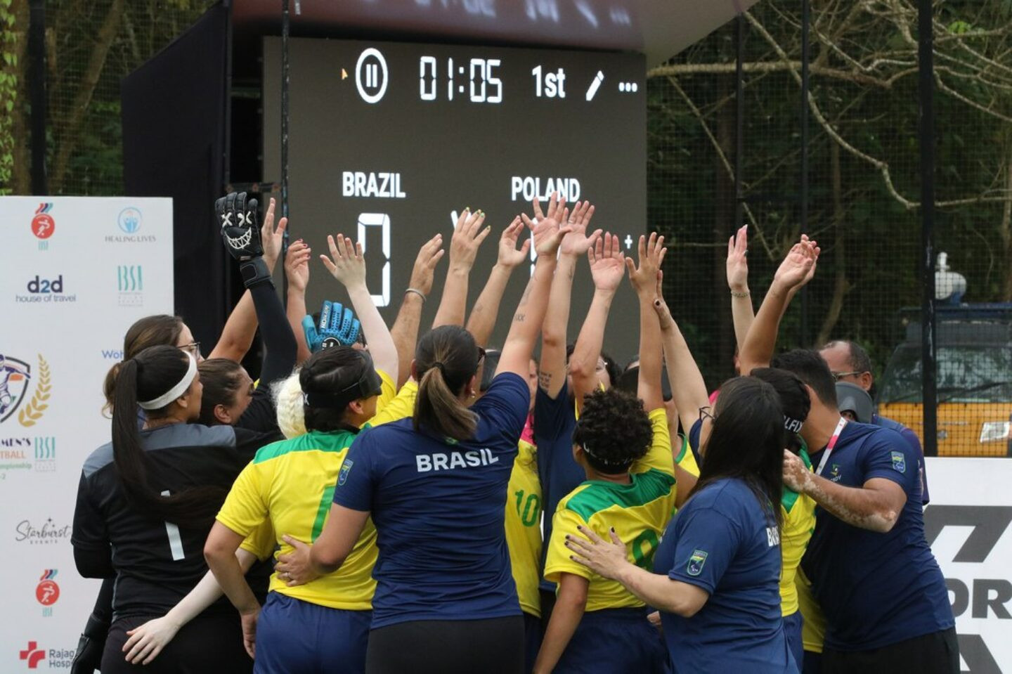 Brasil_Futebol de Cegas Foto: Renan Cacioli/CBDV