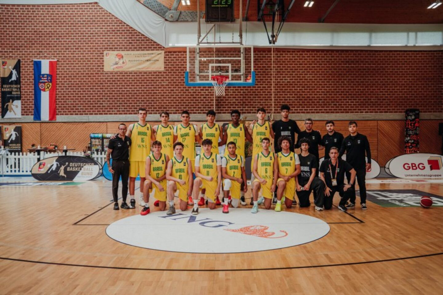 DBB_AST_April_Viernheim_BRA_NZ_Lincke_1-6_1775921493 Foto: Reprodução CBB