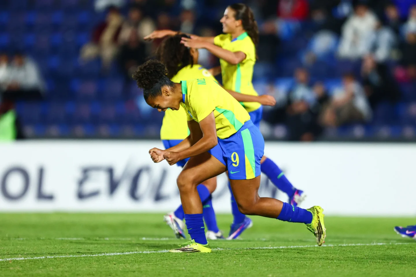 Nicolly marcou o terceiro gol do Brasil - Foto: Staff Images/CBF