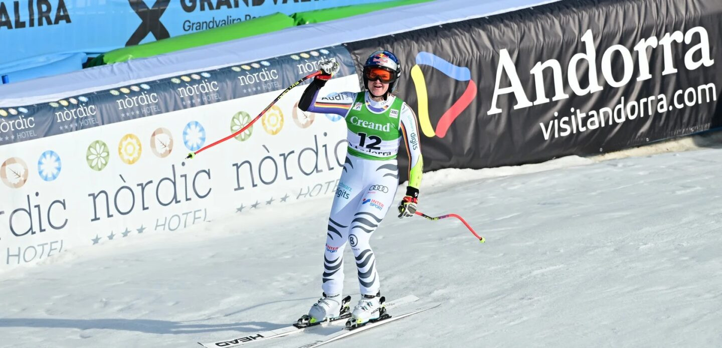 Emma Aicher Foto: FIS/ActionPress/Toni Grases