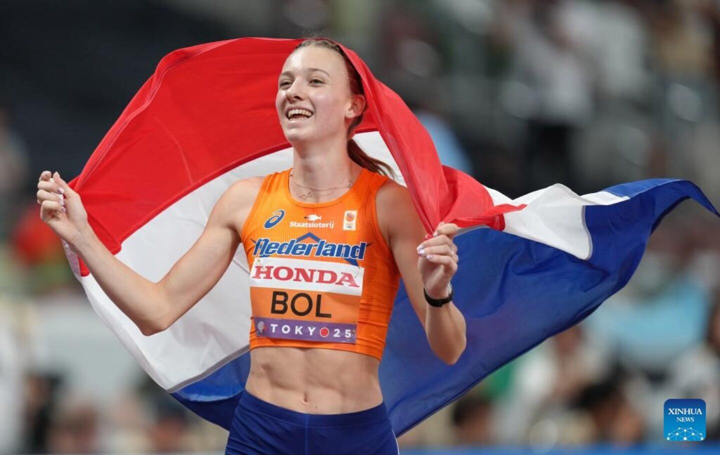 Femke Bol Foto: XINHUA
