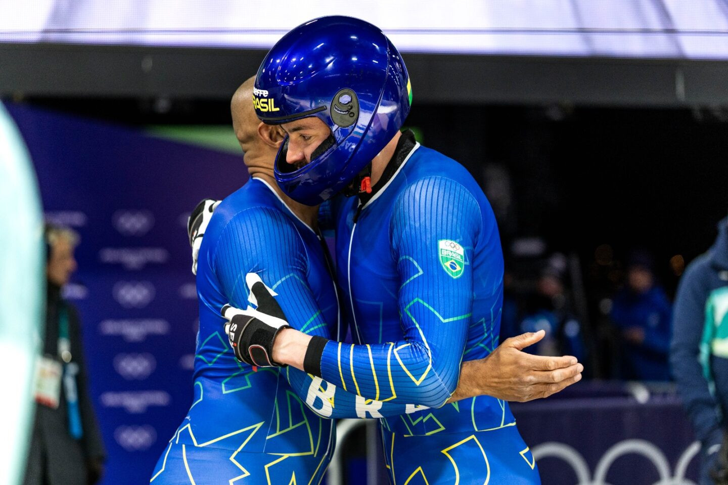 Bobsled Dupla do Bobsled brasileiro ficou em 24º / Foto: Gabriel Heusi / COB