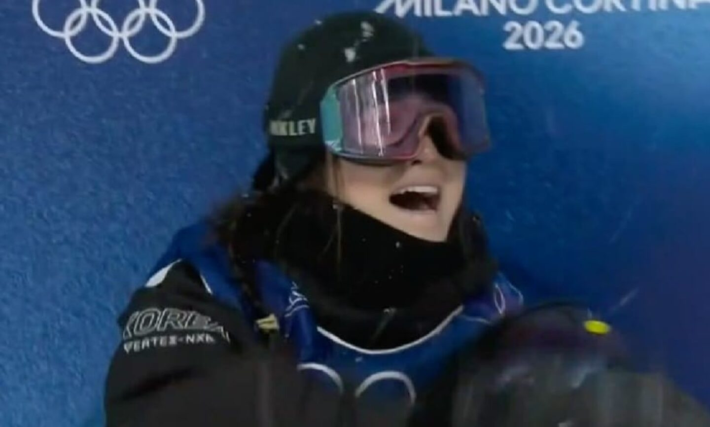 Choi Gaon (KOR) desbancou a bicampeã Chloe Kim (USA) / Foto: Reprodução / X