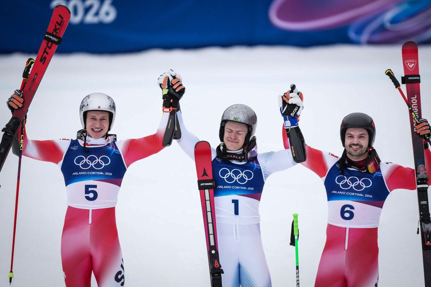 Esqui Alpino A emoção de Lucas Pinheiro, o número 1 do Brasil e do mundo / Foto: Rafael Bello / COB