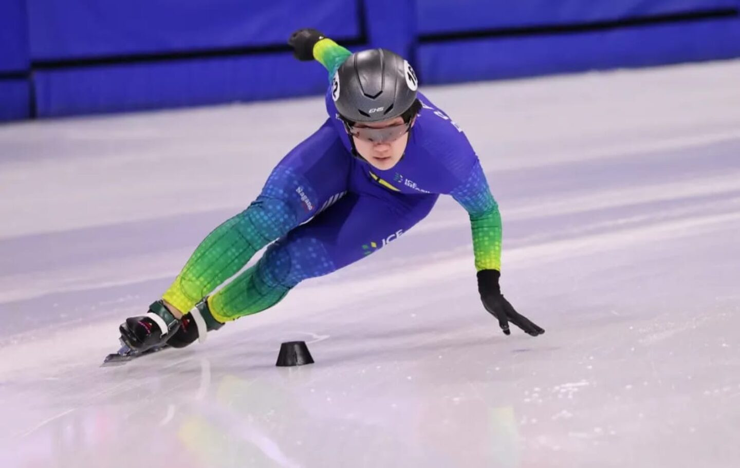 Lucas Koo Lucas Koo sonha em ser o primeiro brasileiro a disputar as Olimpíadas na patinação de velocidade em pista curta / Foto: Instagram