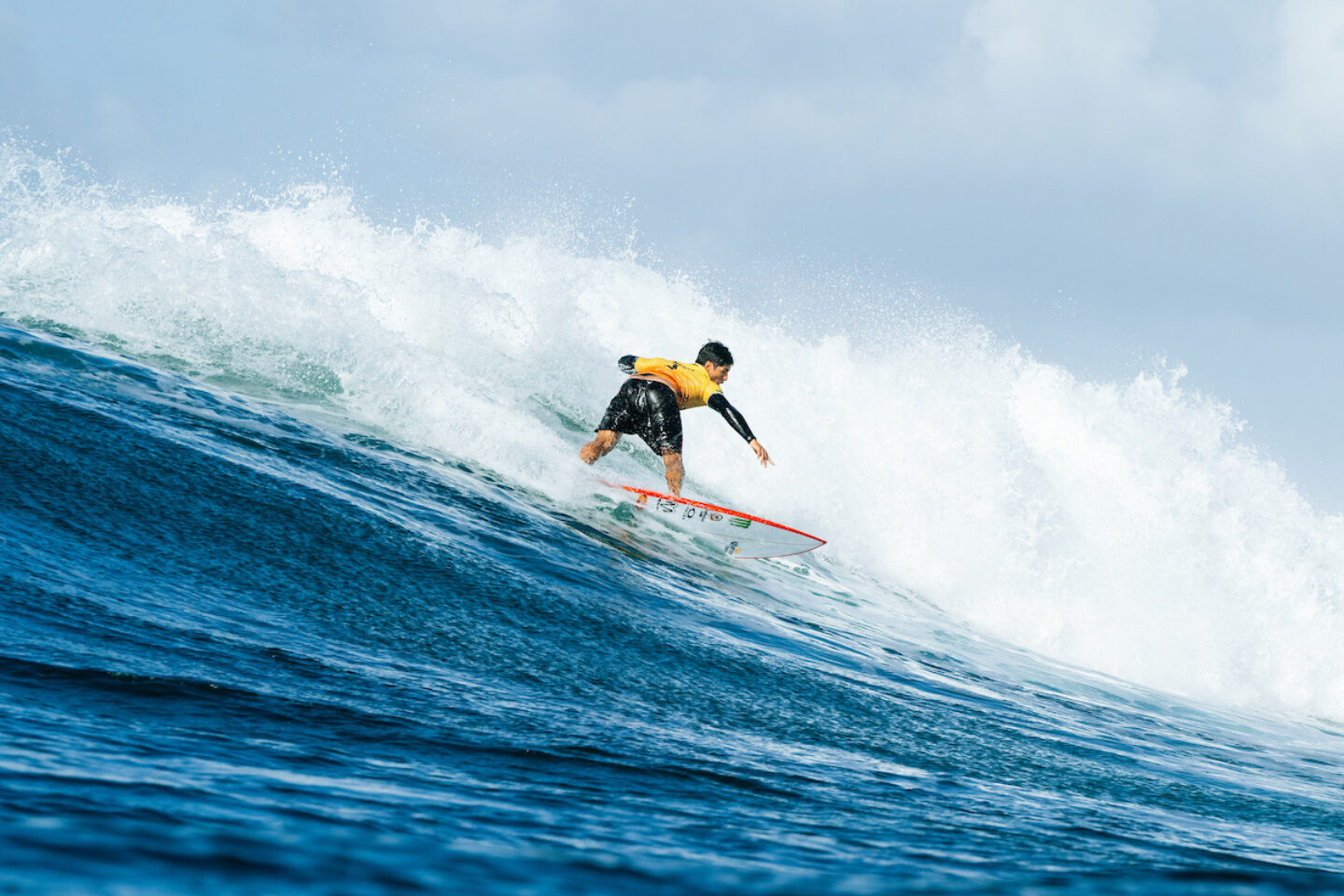 GOLD COAST, QUEENSLAND, AUSTRALIA - MAY 3: Three-time WSL Champion Gabriel Medina of Brazil surfs in Heat 7 of Round Three at the Bonsoy Gold Coast Pro on May 3, 2026 at Gold Coast, Queensland, Australia. (Photo by Beatriz Ryder/World Surf League)