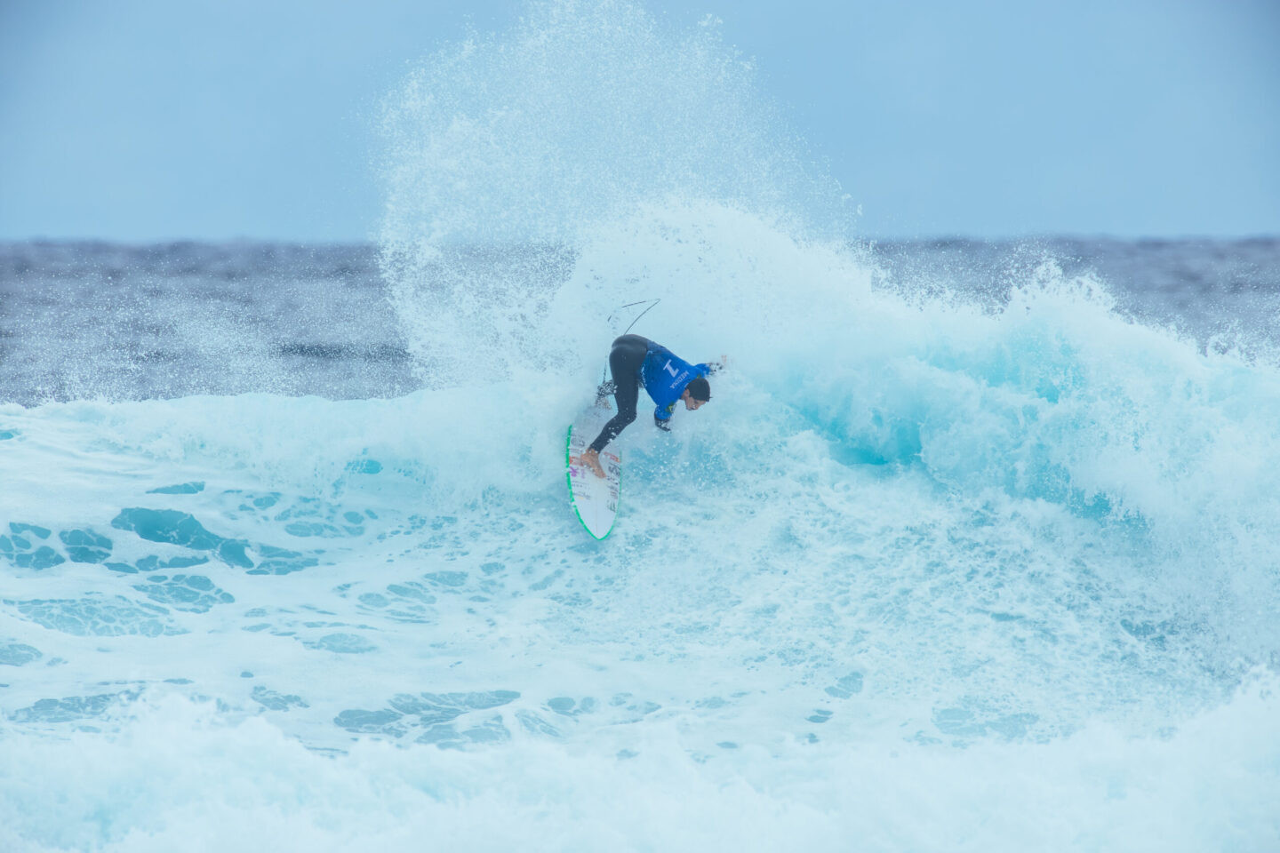 MARGARET RIVER, WESTERN AUSTRALIA, AUSTRALIA - APRIL 19: Three-time WSL Champion Gabriel Medina of Brazil surfs in Heat 4 of Round Three at the Western Australia Margaret River Pro on April 19, 2026 at Margaret River, Western Australia, Australia. (Photo by Hannah Anderson/World Surf League)