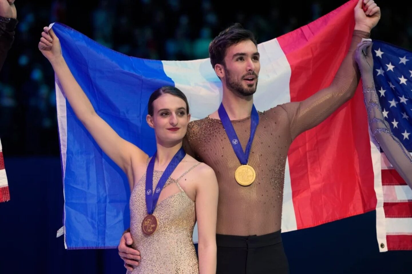 Gabriella Papadakis_Guillaume Cizeron Foto: AP Photo/Francisco Seco