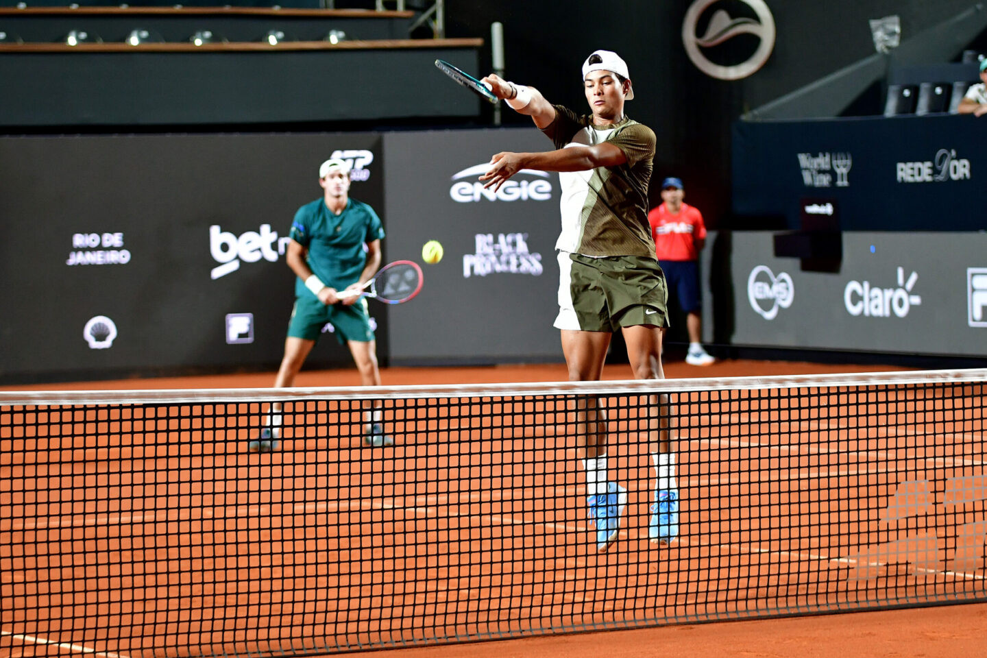 Gustavo Heide e Guto Miguel Gustavo Heide e Guto Miguel na Quadra Guga Kuerten