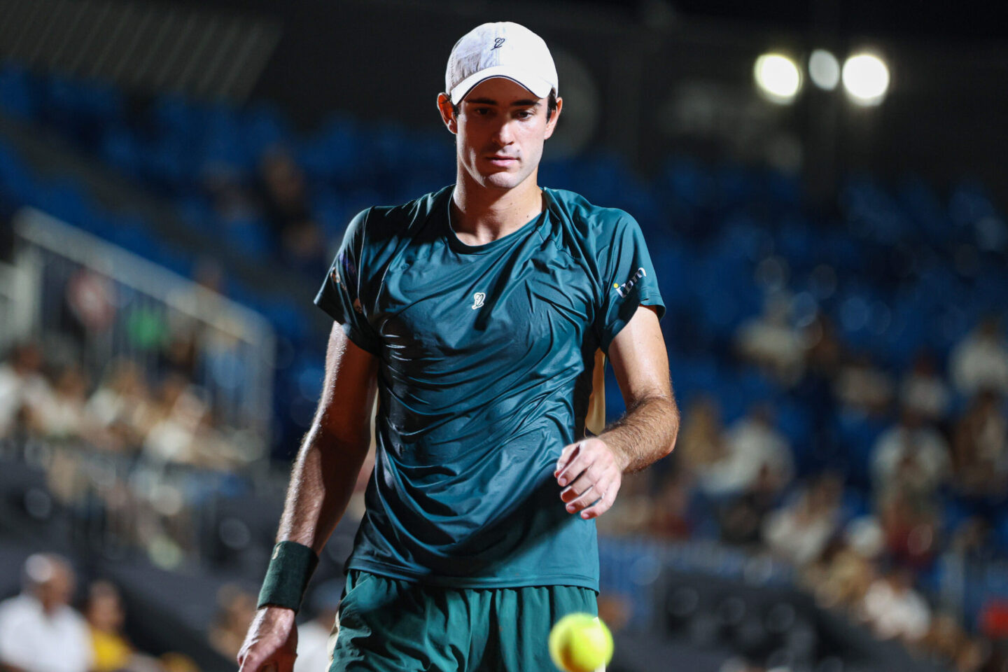 Gustavo Heide na Quadra Guga Kuerten do Rio Open 2026